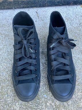 Converse Black High-Top Canvas Sneakers